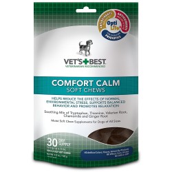 Vet's Best Comfort Calm Calming Soft Chews Dog Supplements, 30 Day Supply